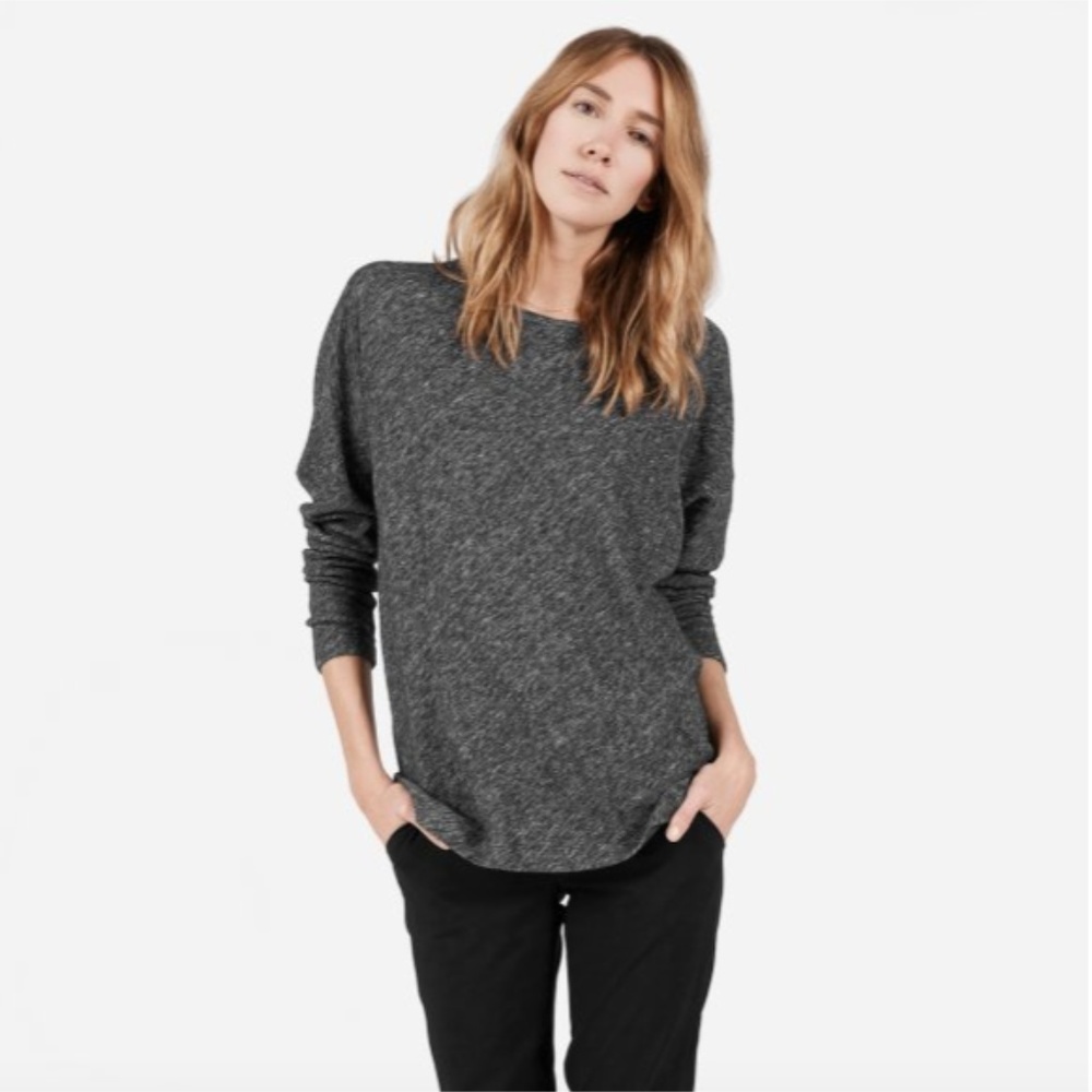 Everlane long sleeved wool/cotton sweater